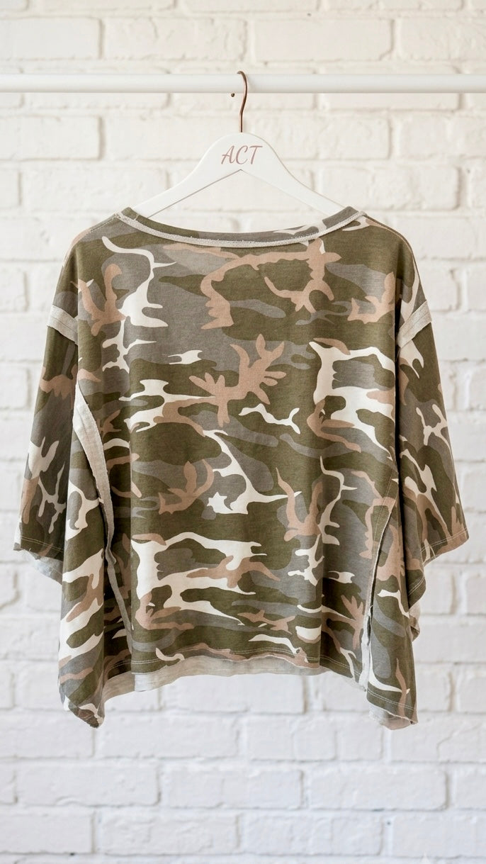 Sudadera Camuflaje Stay Simple