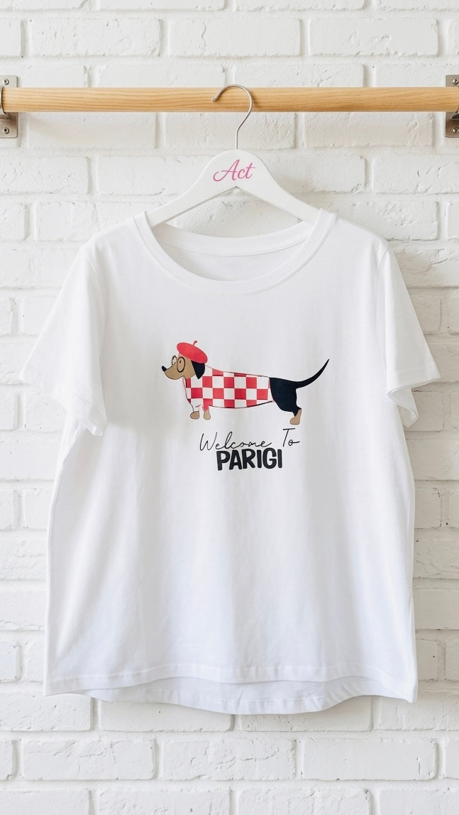 Camiseta Parigi +2 colores