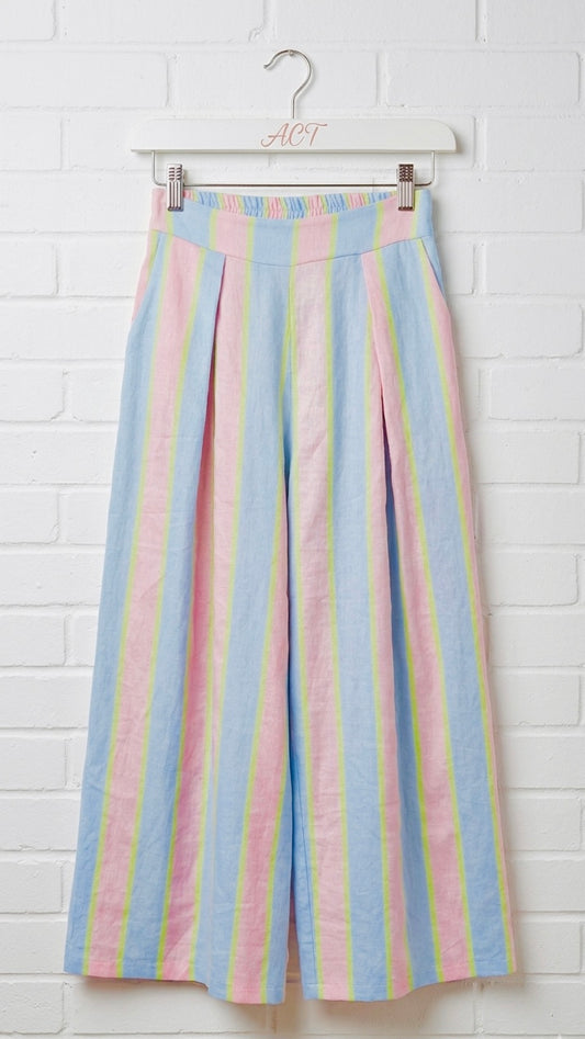 Pantalón chic rayas