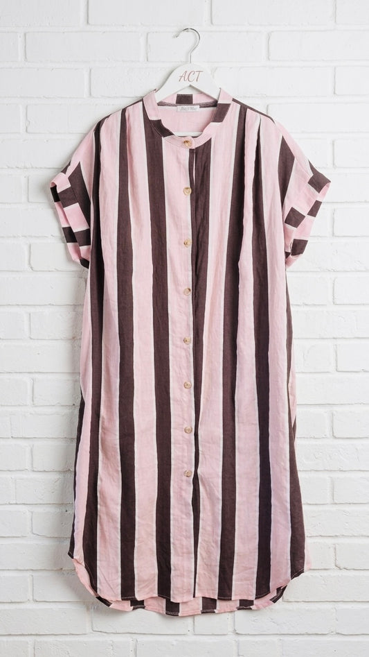 Vestido chic rayas +2 colores