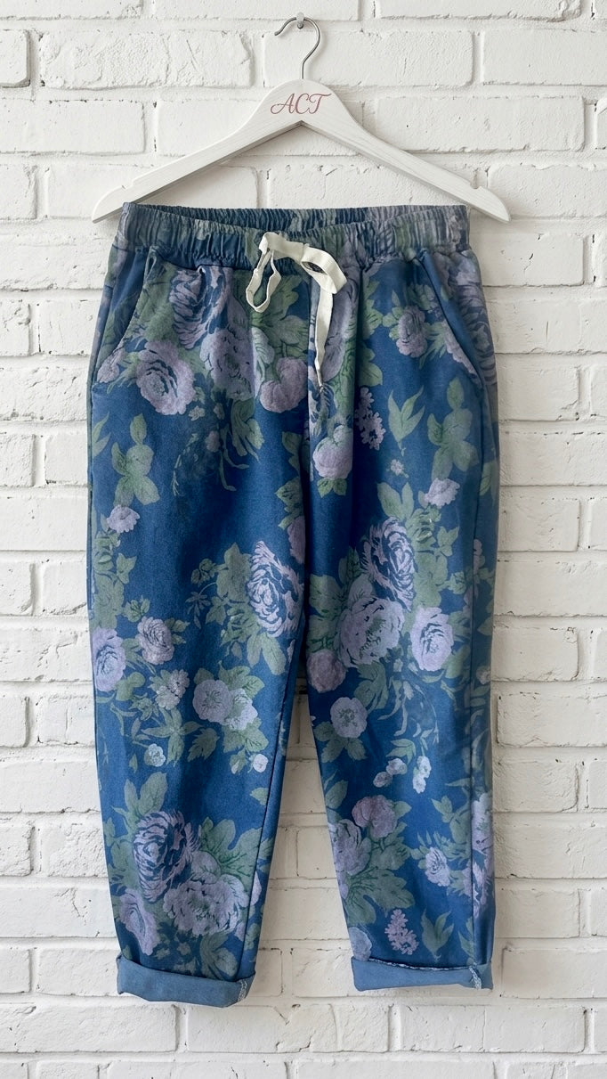 Pantalón floral
