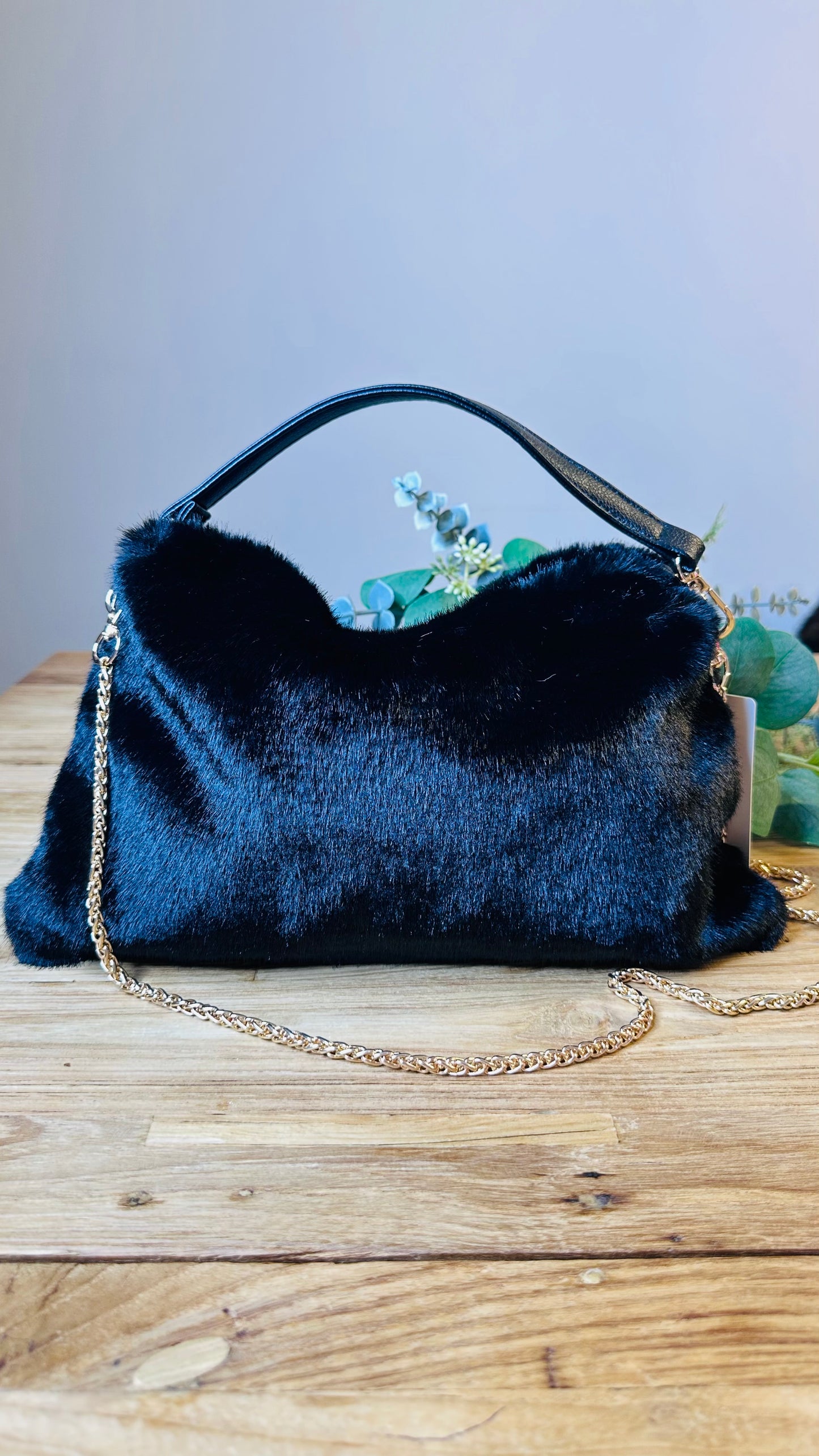 Bolso de pelo + 3 colores