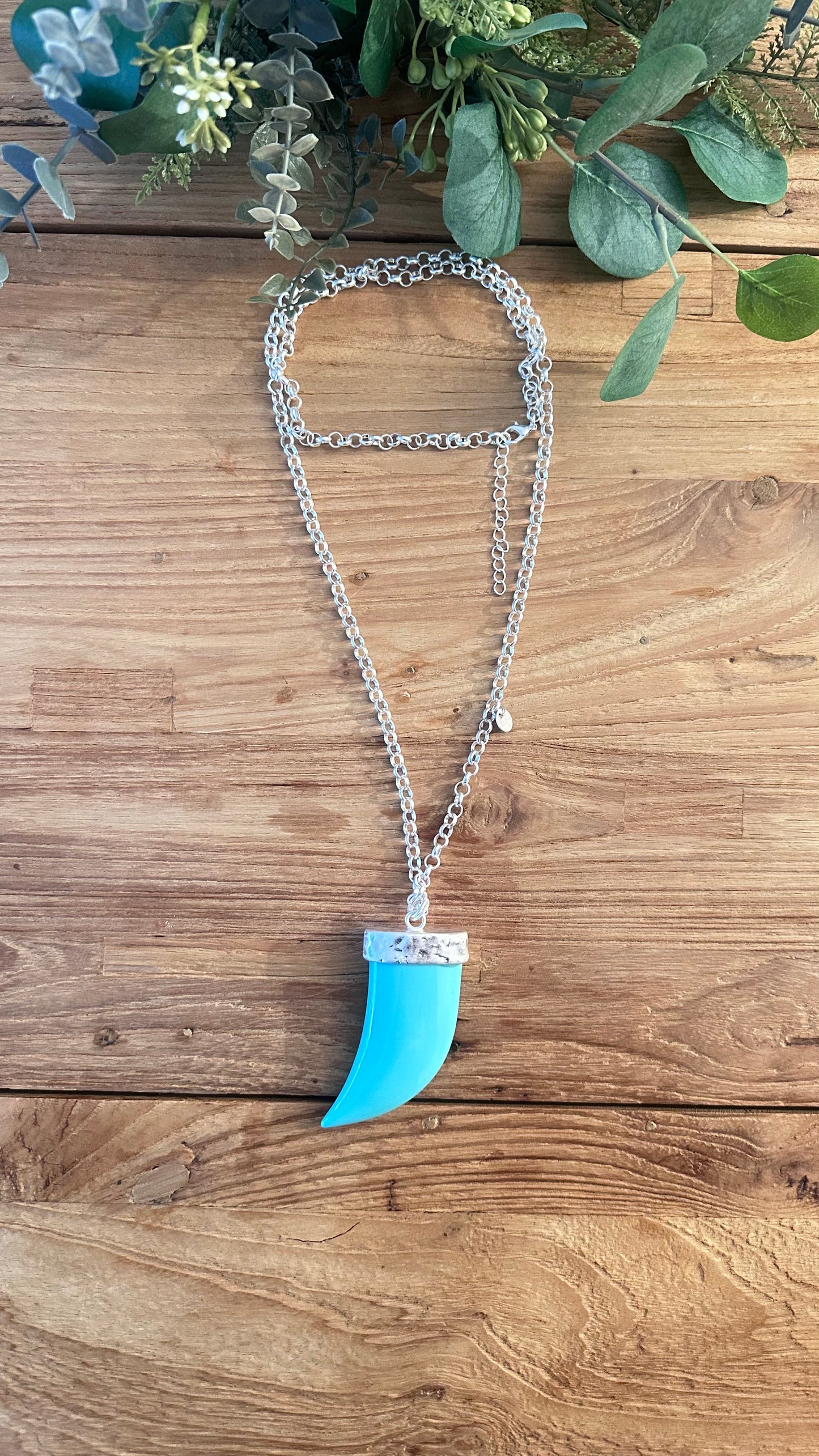 Collar cuerno +4 colores