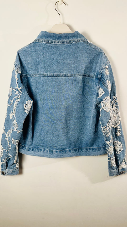 Chaqueta texana bordada