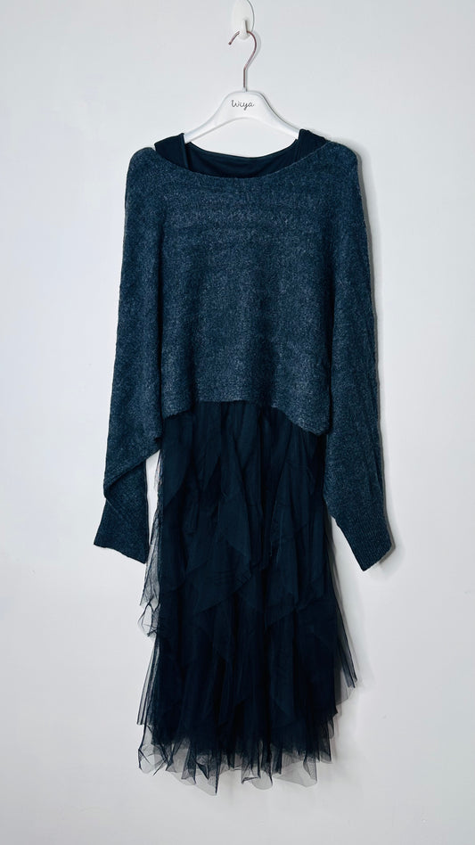 Vestido Conjunto dos piezas de tul +2 colores