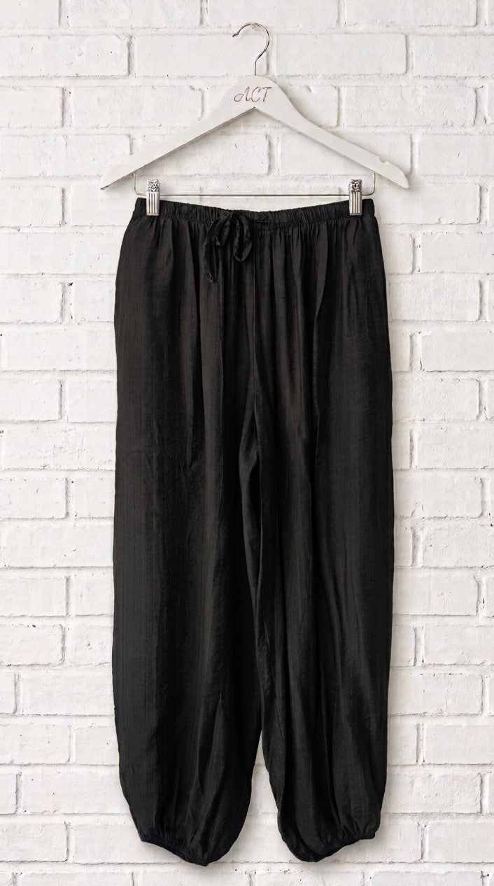 Pantalón bombacho de viscosa fluido +4 colores