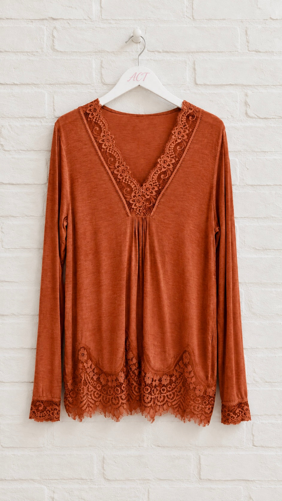 Lingerie-style T-shirt +5 colors