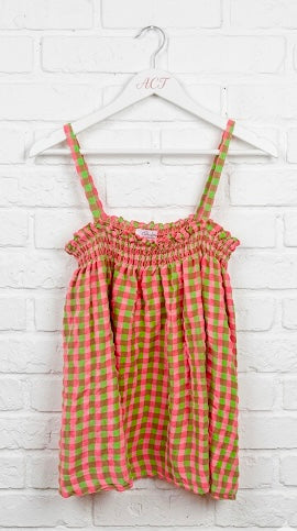 Top vichy neón +1 color