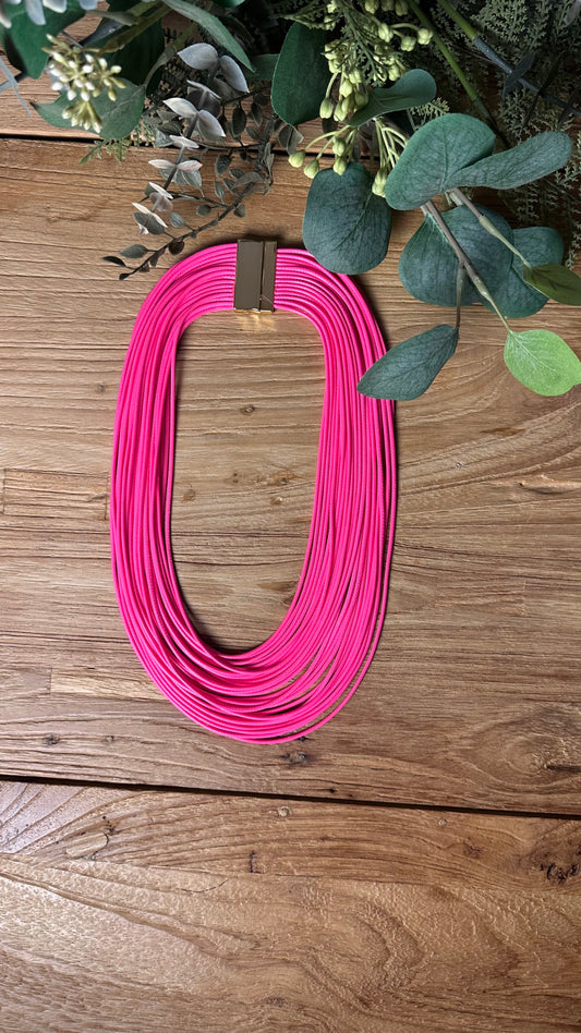 Collar cuerdas +3colores