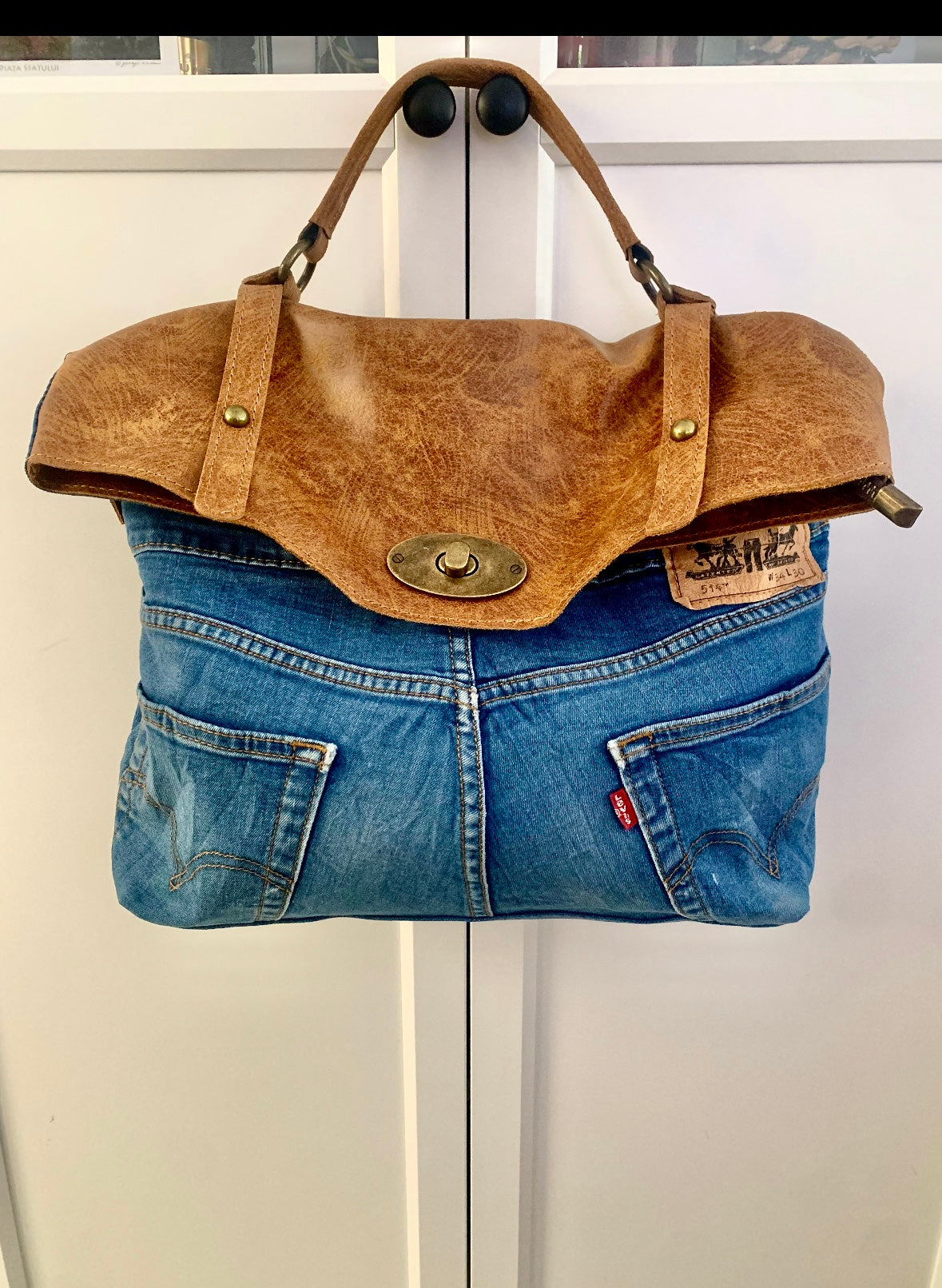 Bolso reciclado Levi’s marrón
