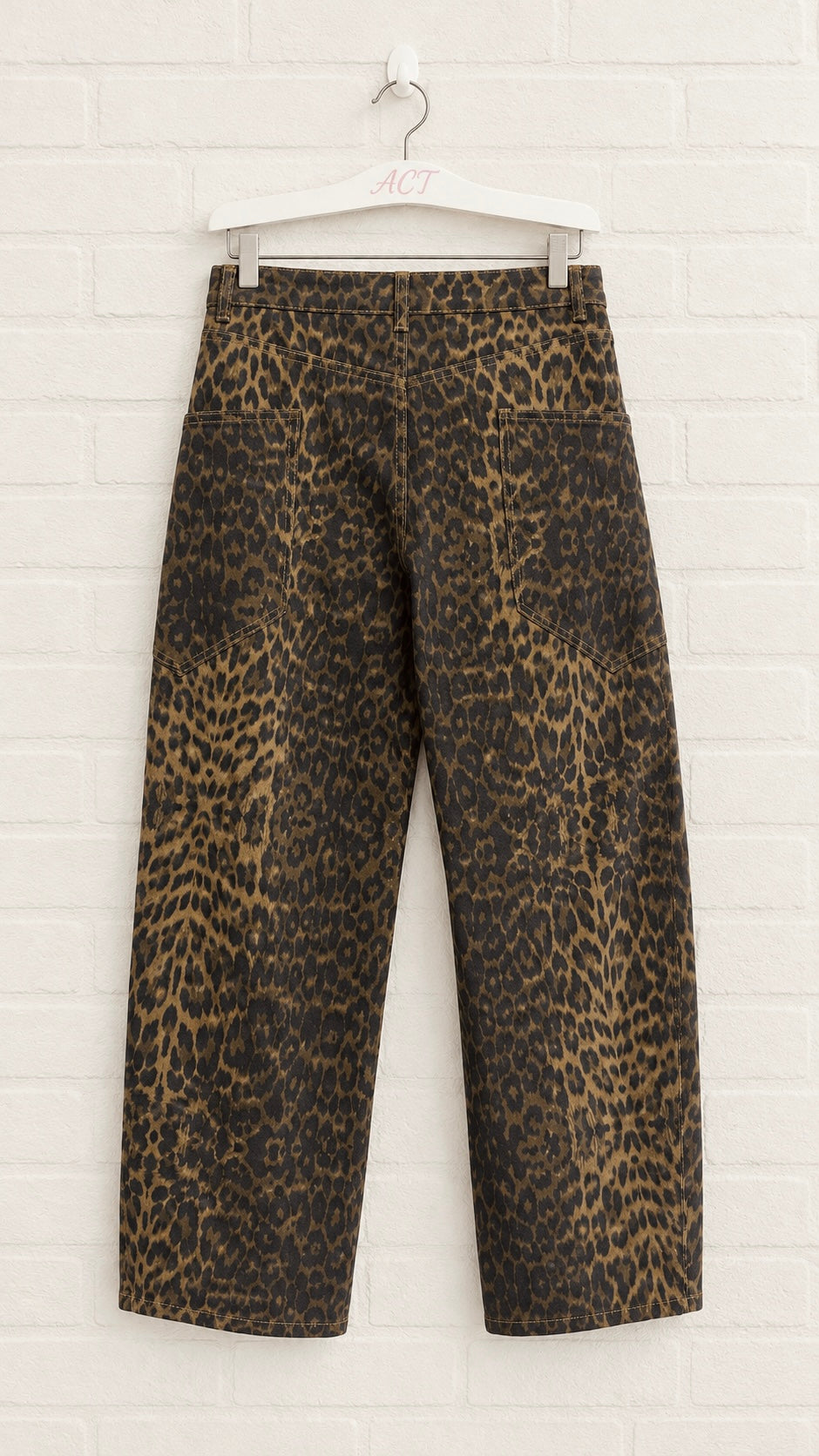 Pantalón Vaquero Leopardo