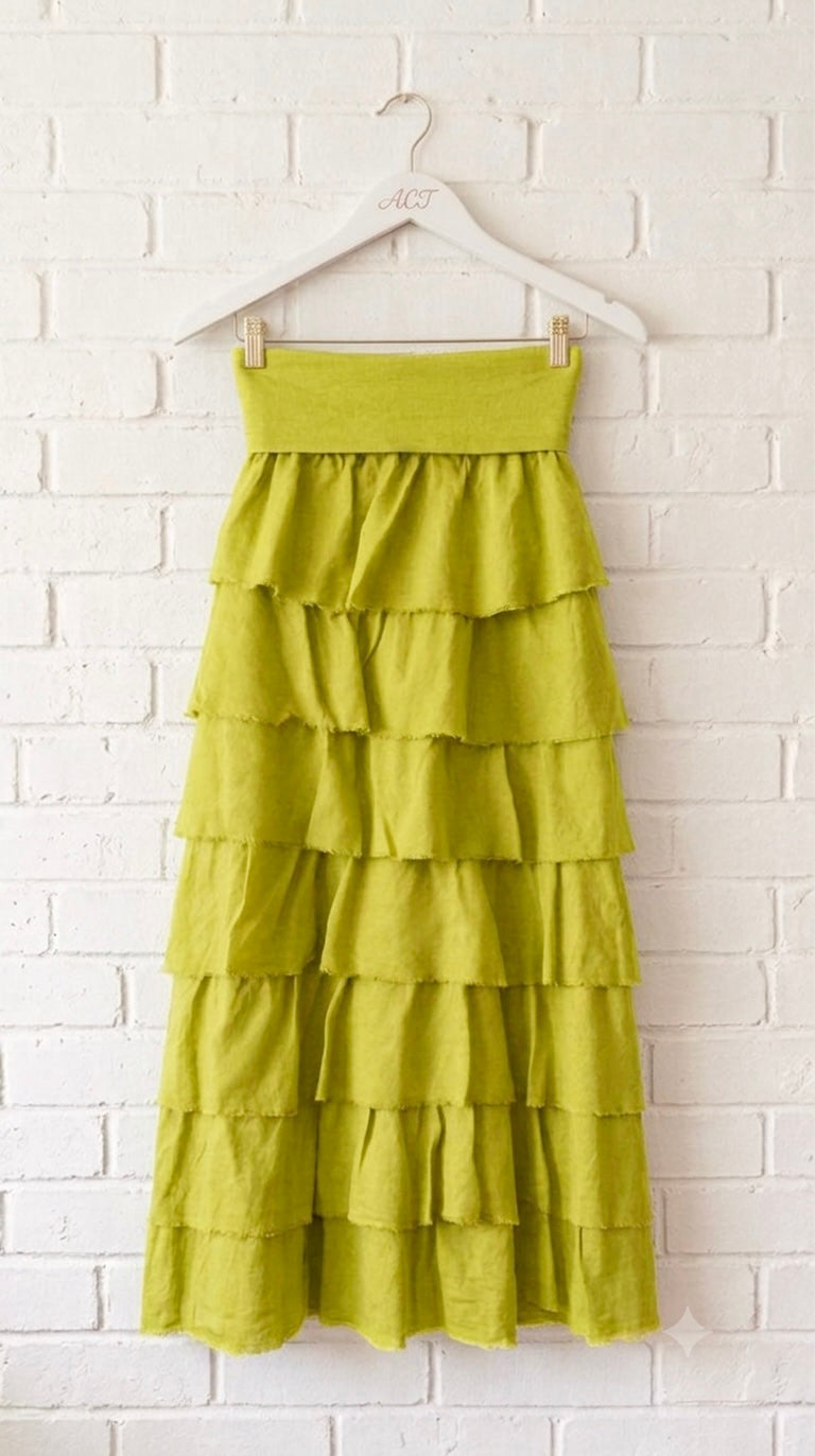 Falda-Vestido volantes Eva