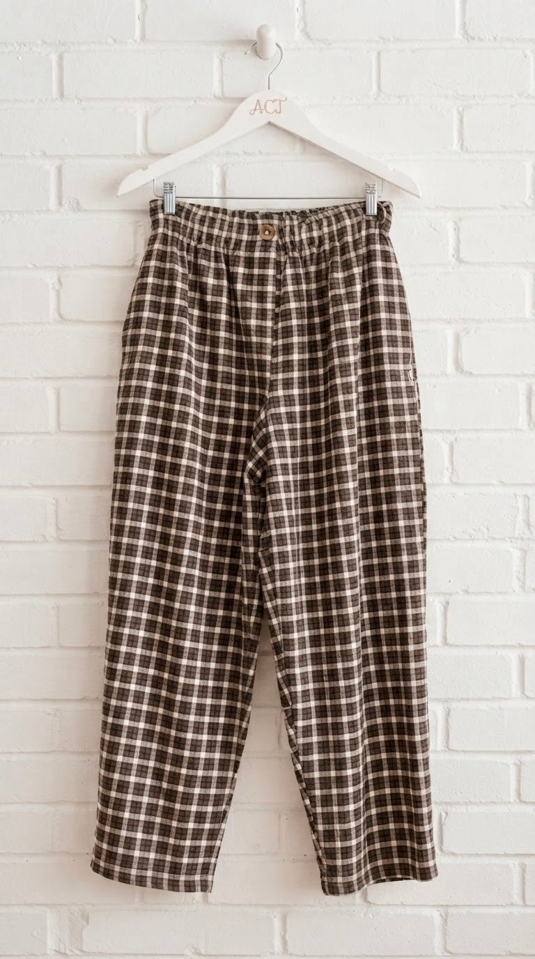 Pantalón Cuadros Confort