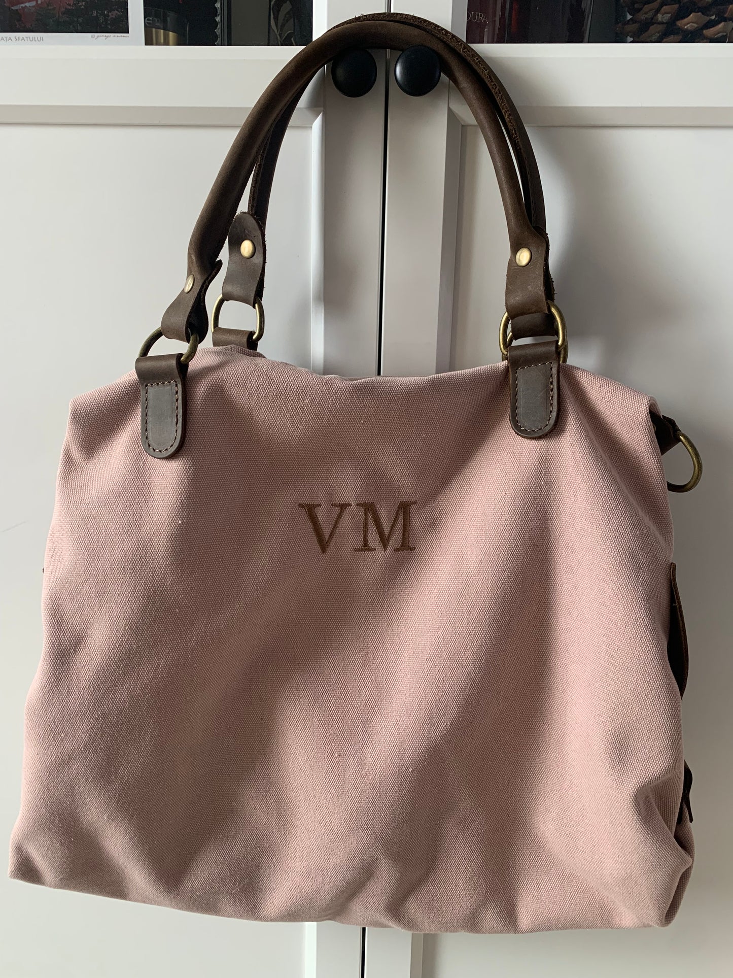 Bolso personalizable rosa palo