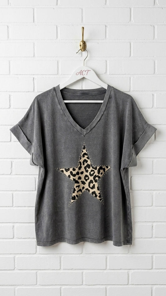 Camiseta Star plus size +1 color