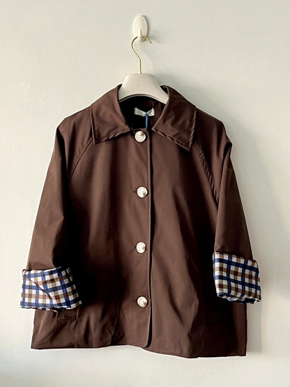 Trench con vichy +1 color