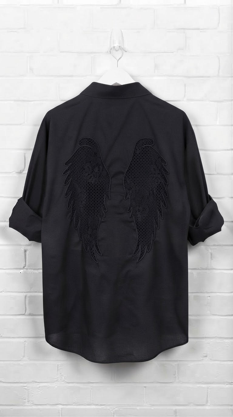 Camisa Alas Encaje +2 colores