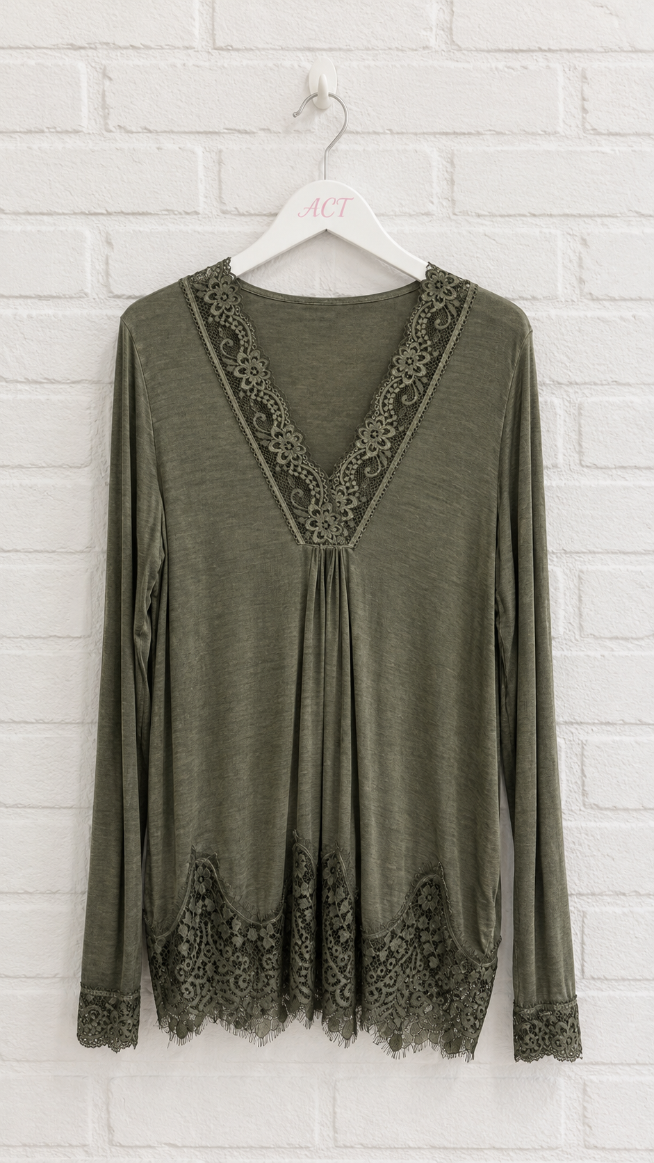 Lingerie-style T-shirt +5 colors