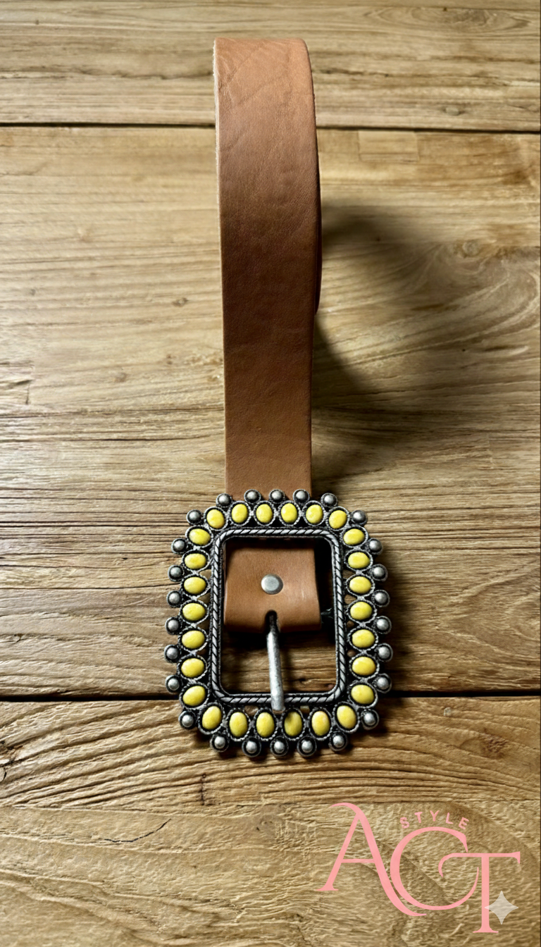 Cinturón stel piel +7 colores