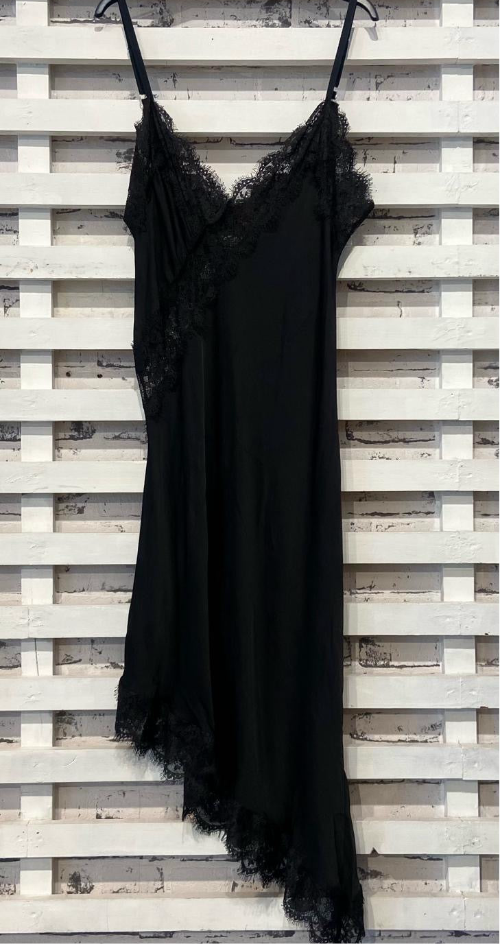 Vestido lencero pico +6 colores