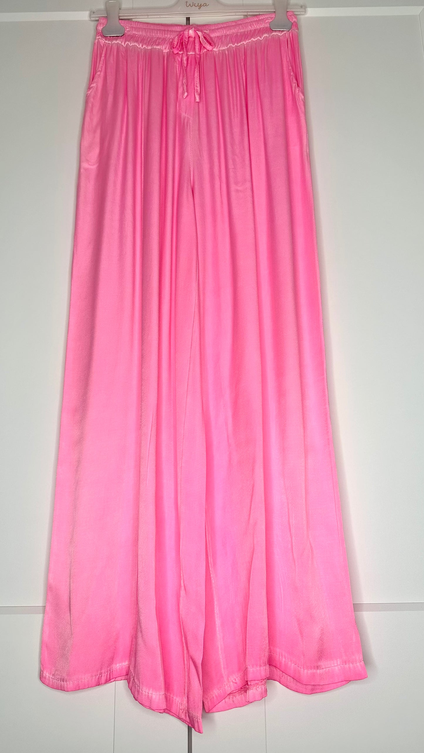 Pantalón raso palazzo