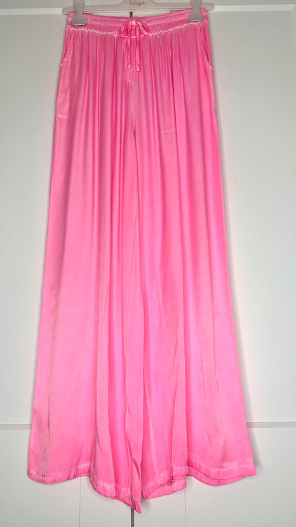 Pantalón raso palazzo