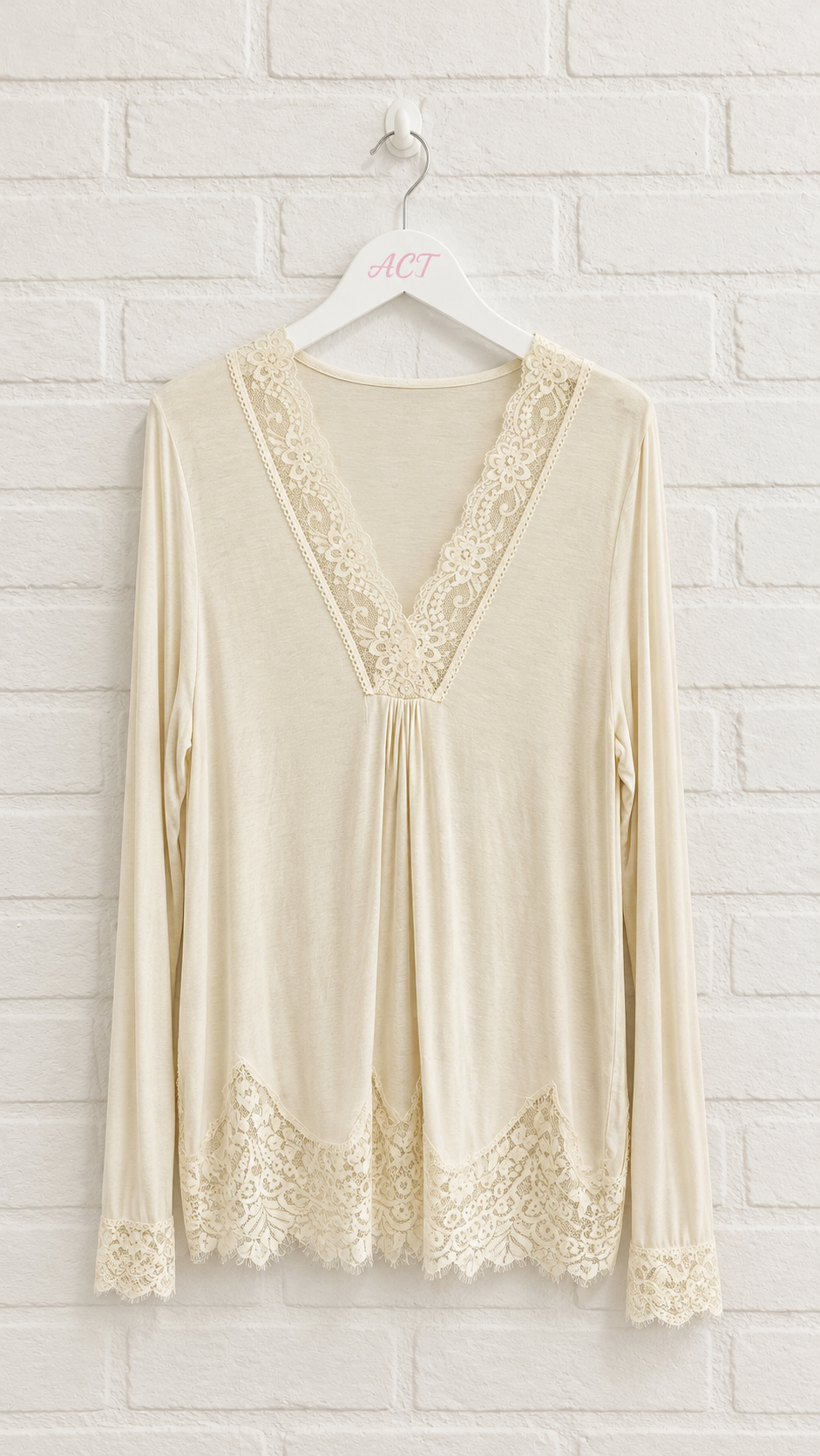 Lingerie-style T-shirt +5 colors