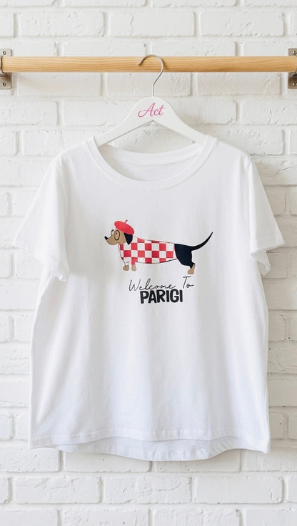 Camiseta Parigi +2 colores