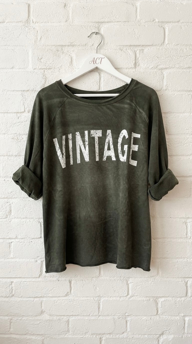 Sudadera Ligera Vintage
