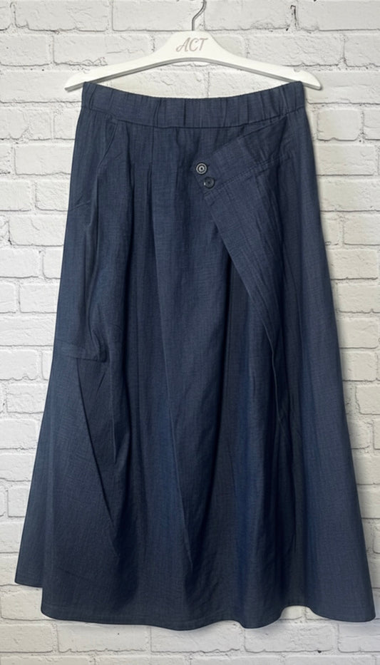 Falda asimétrica Nara