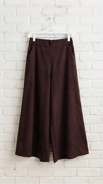 Pantalón Culotte Ancho +3 Colores