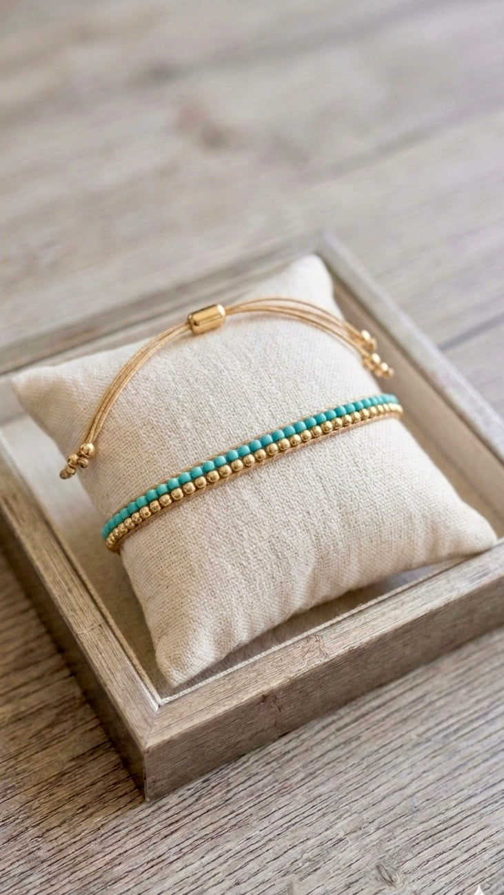 Pulseras mediterránea turquesa +15 modelos