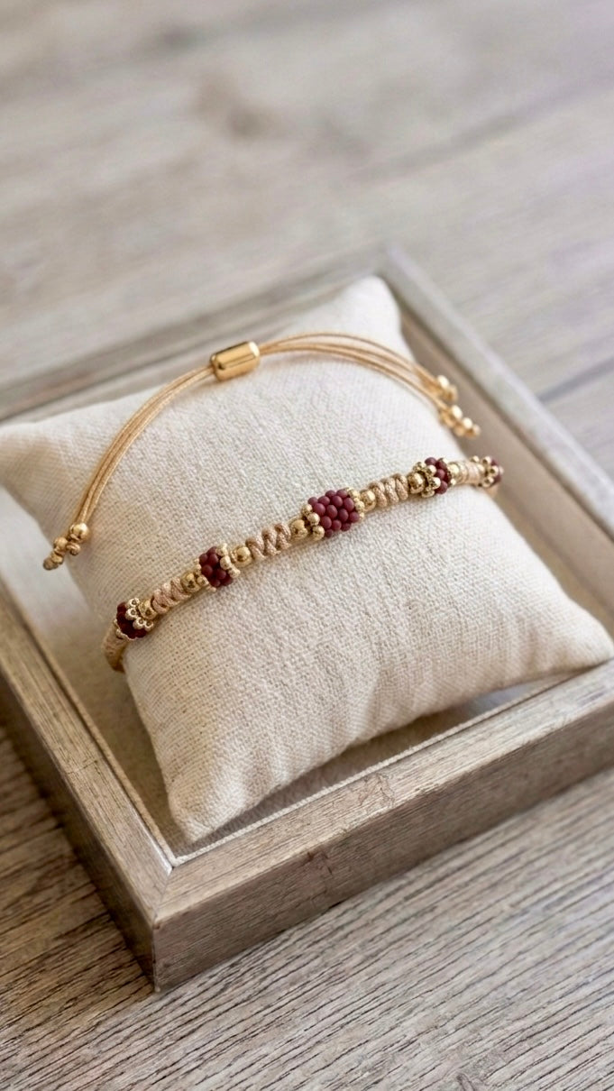 Pulseras cala macramé +15 modelos