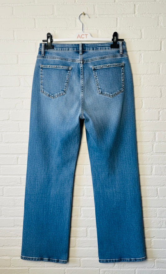 Pantalón tejano estrellitas