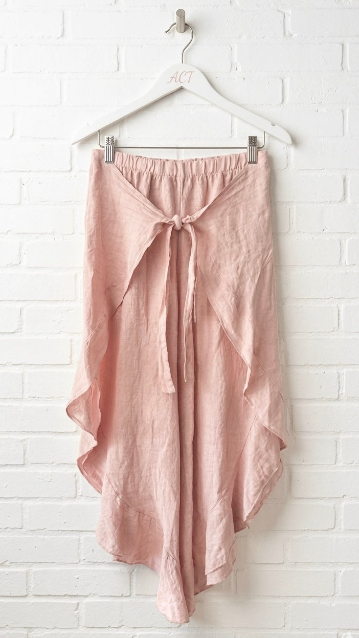 Pantalón pañuelo lino Aurora +9 colores