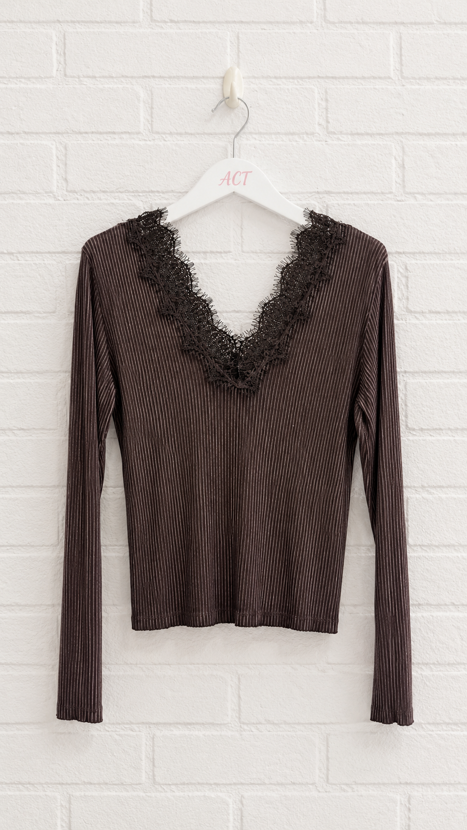 Camiseta Rib Lencera