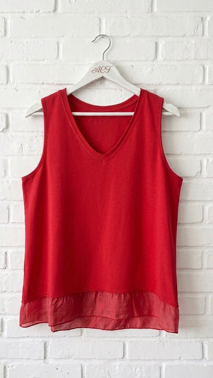 Camiseta Dual texturas +5 colores