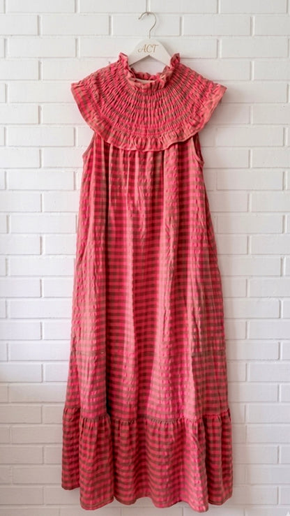 Vestido Vichy bicolor +1 color