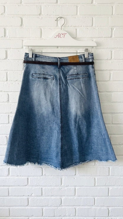 Falda denim