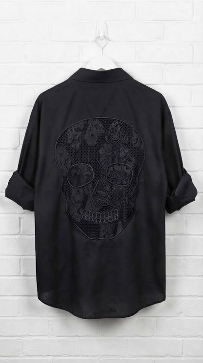Camisa Catrina Encaje +2 colores