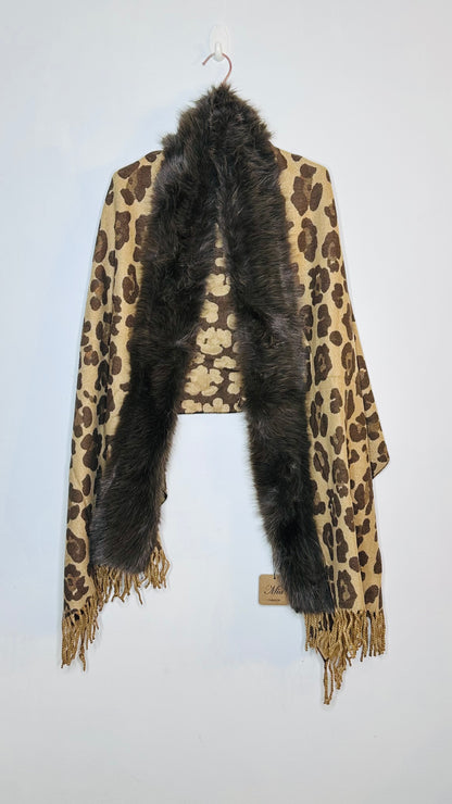 Animal print shawl +3 colors