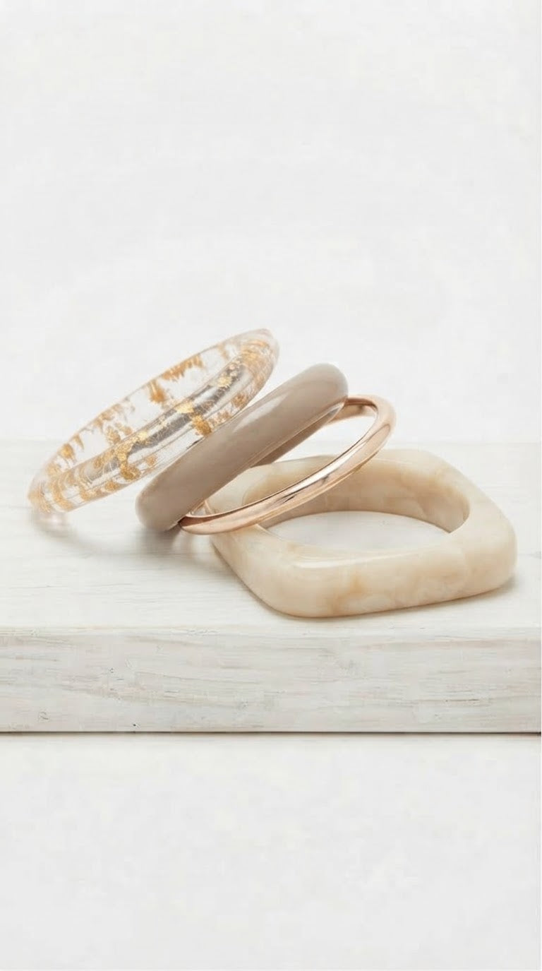 Set de Pulseras Terra Gold +2 colores