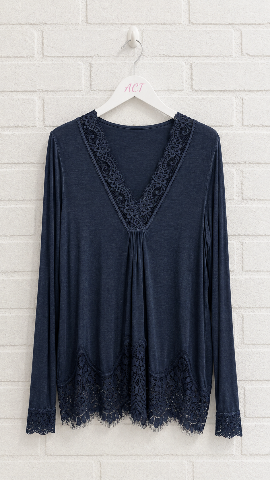 Lingerie-style T-shirt +5 colors