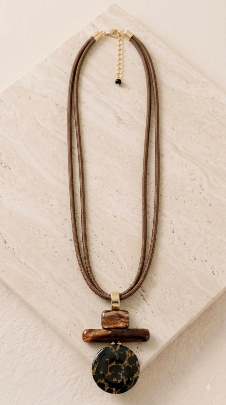 Collar Largo Tótem Carey
