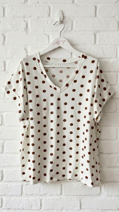 Camiseta topos +2 colores