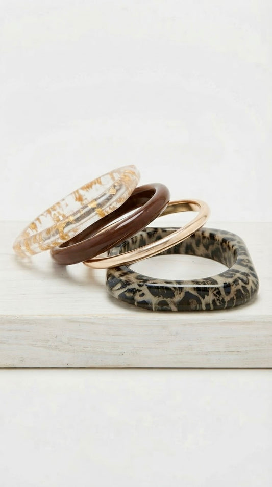 Set de Pulseras Terra Gold +3colores