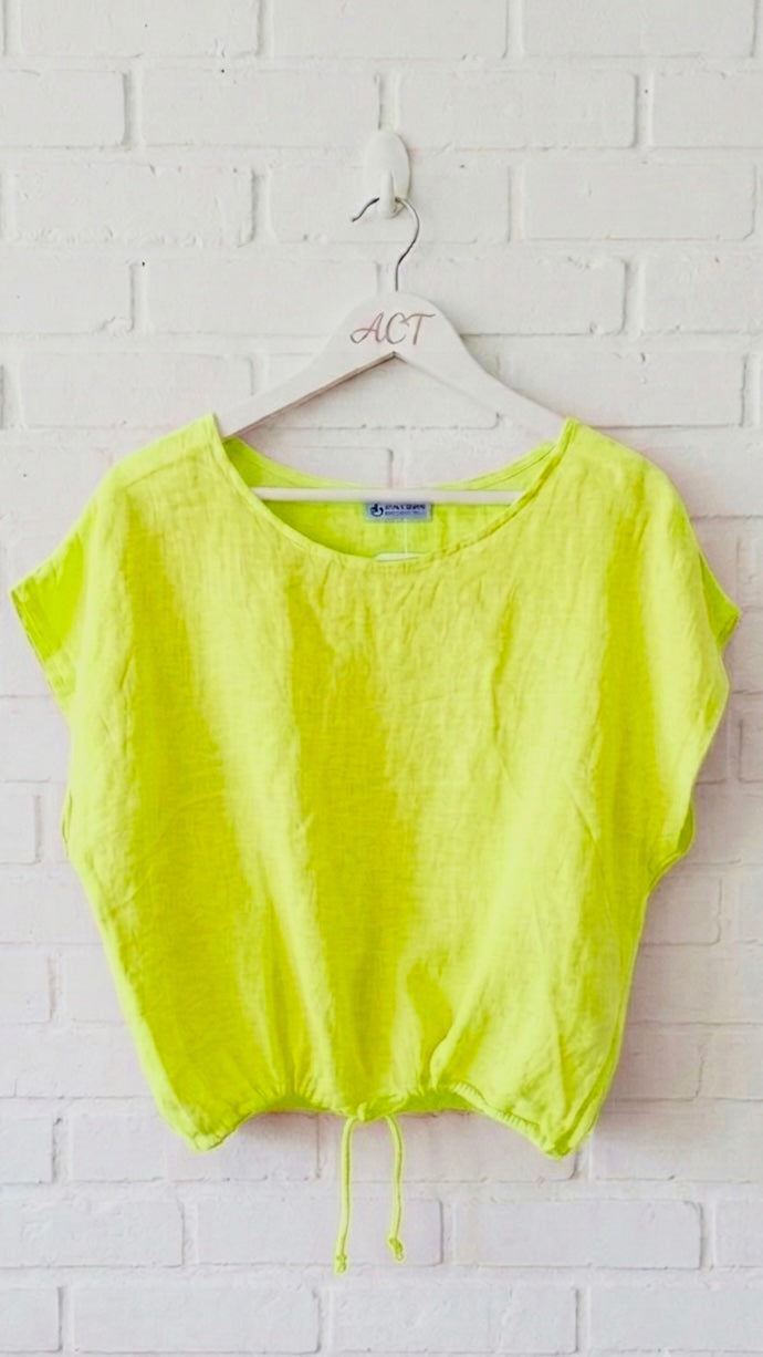 Blusa cordón lino Aurora +5 colores