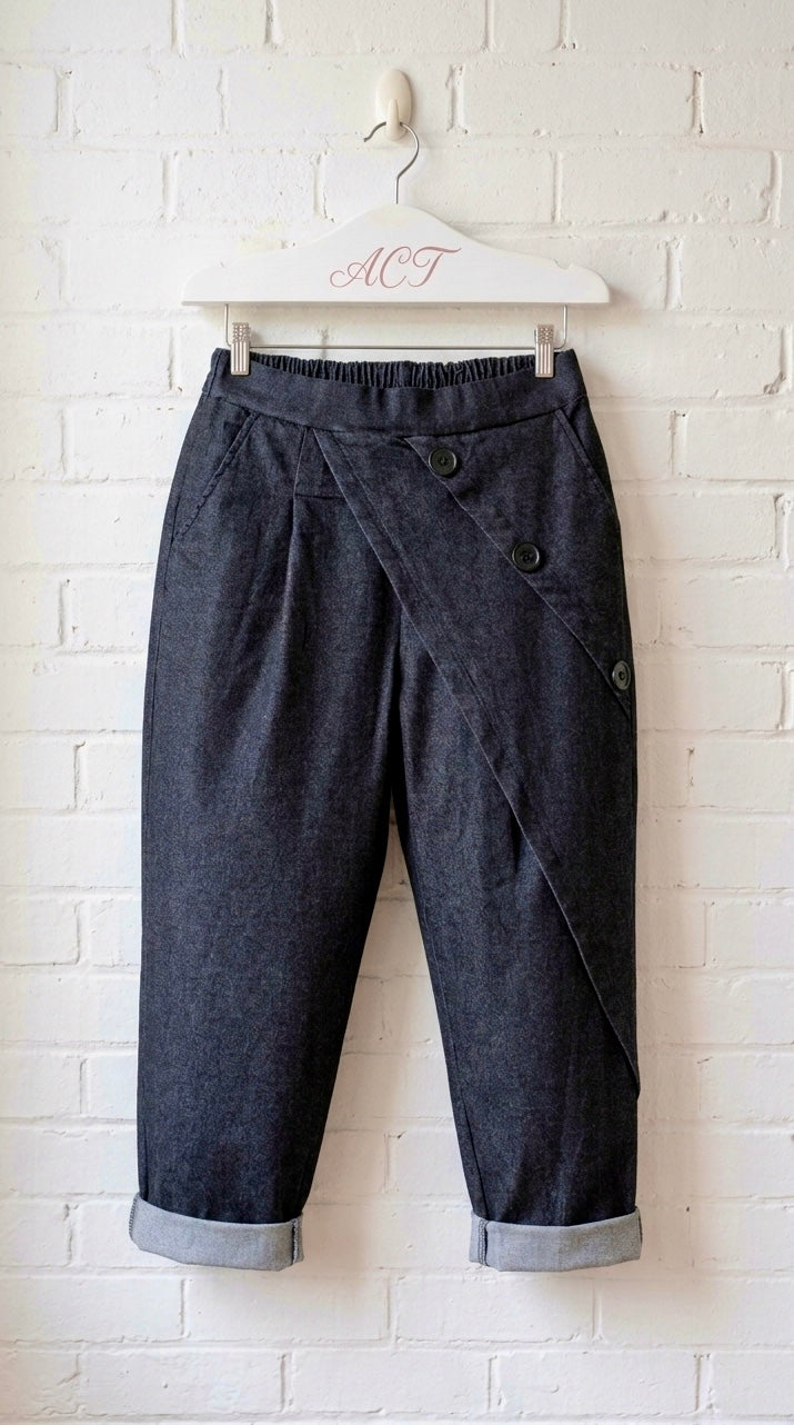 Pantalón Denim Cruzado 158C