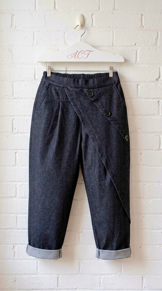 Pantalón Denim Cruzado 158C