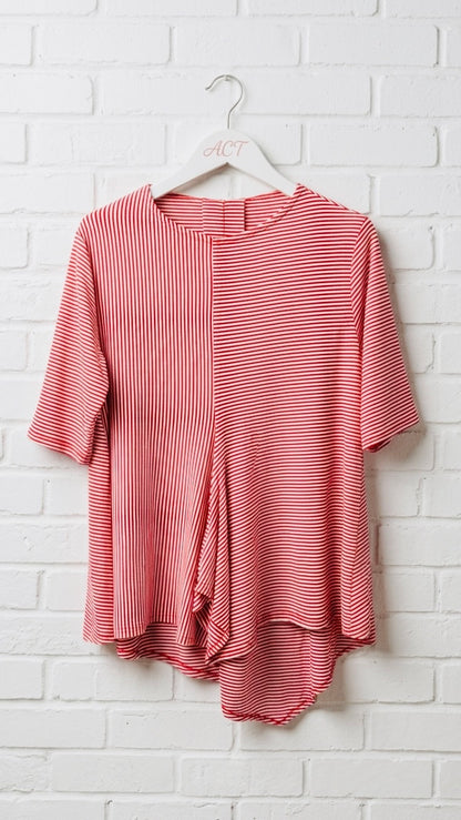Camiseta oversize rayas +1 color
